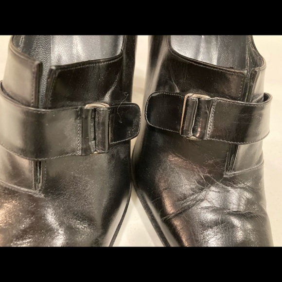 Killer Stuart Weitzman black leather booties - Picture 7 of 10